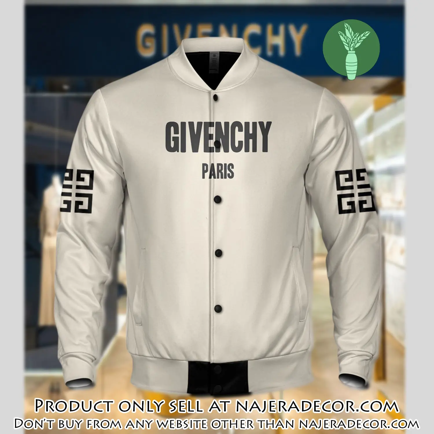 Luxury givenchy varsity premium baseball jacket bjv1056 njr3338436